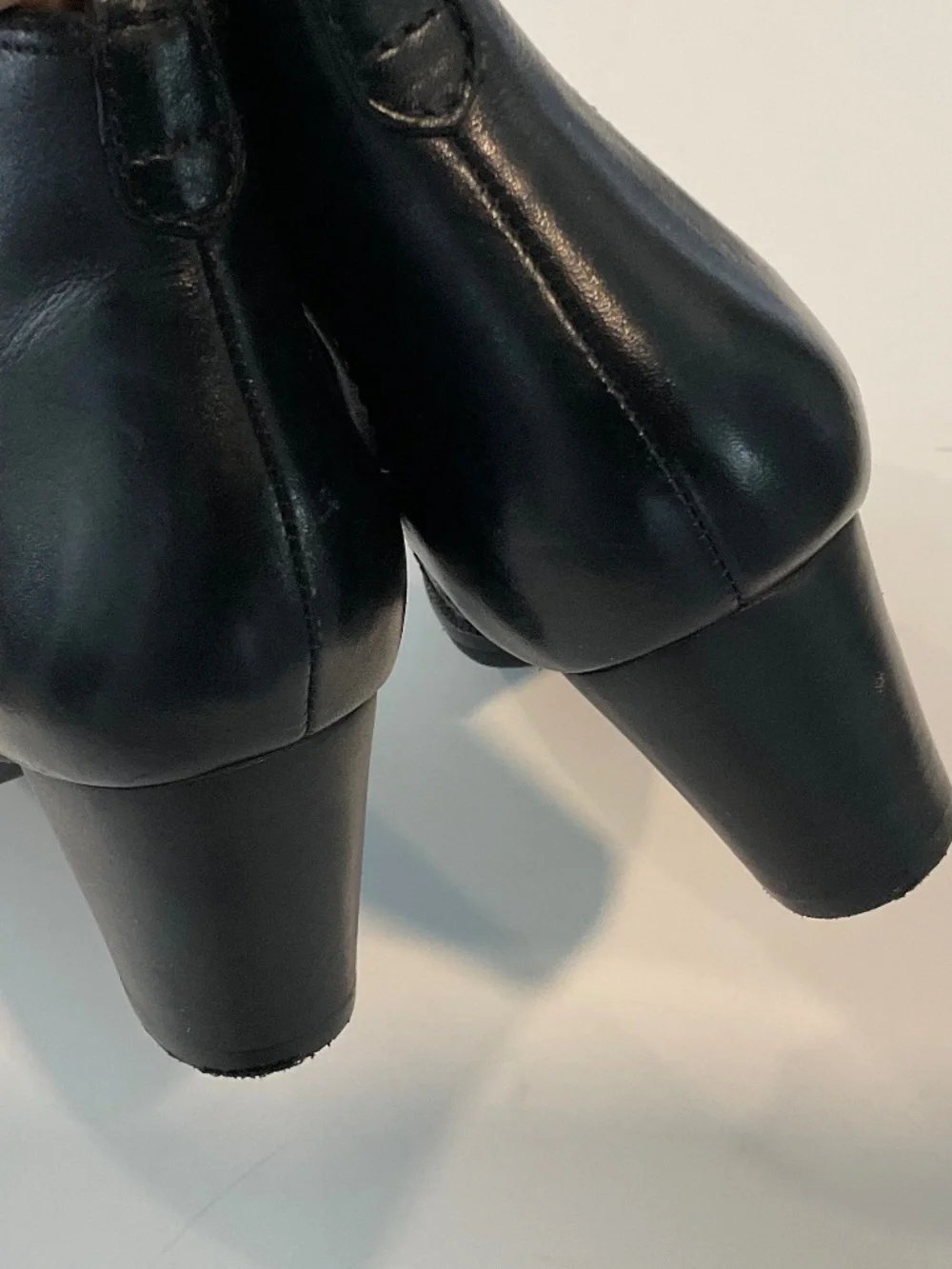BRIGHTON Galore Woven Black Leather Booties Size 6 NWOT